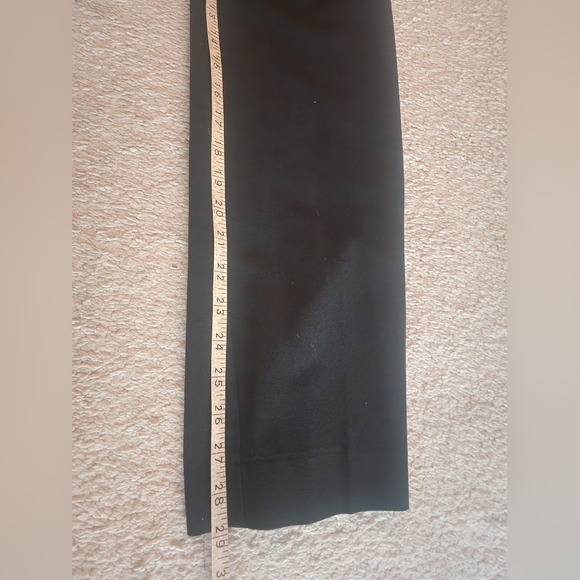 Suzy Sheir Black Dress Pants Straight Leg - Picture 8 of 11